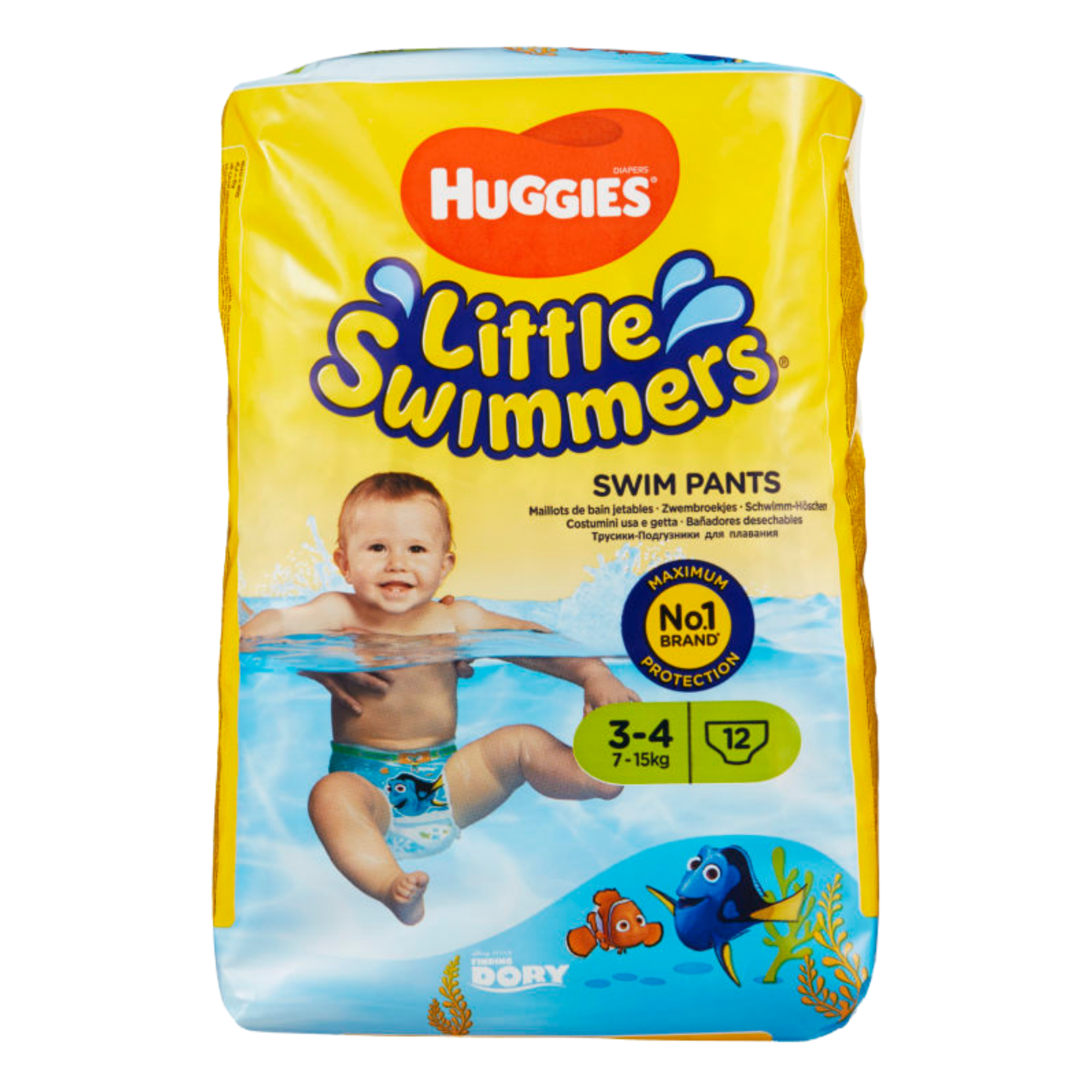 Schwimmwindeln für kleine Schwimmer Größe 3, 7-15 kg