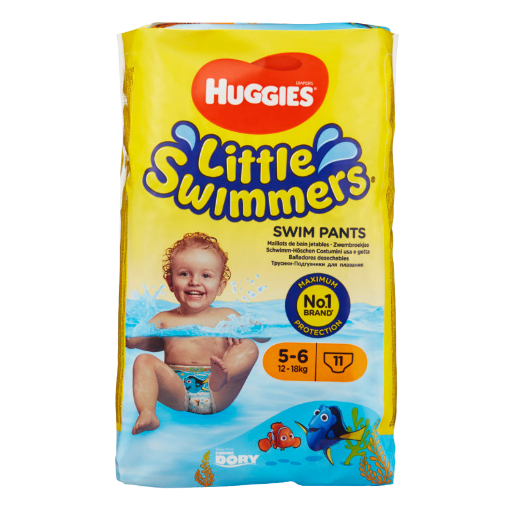 Schwimmwindeln für kleine Schwimmer Größe 5-6, 12-18 kg