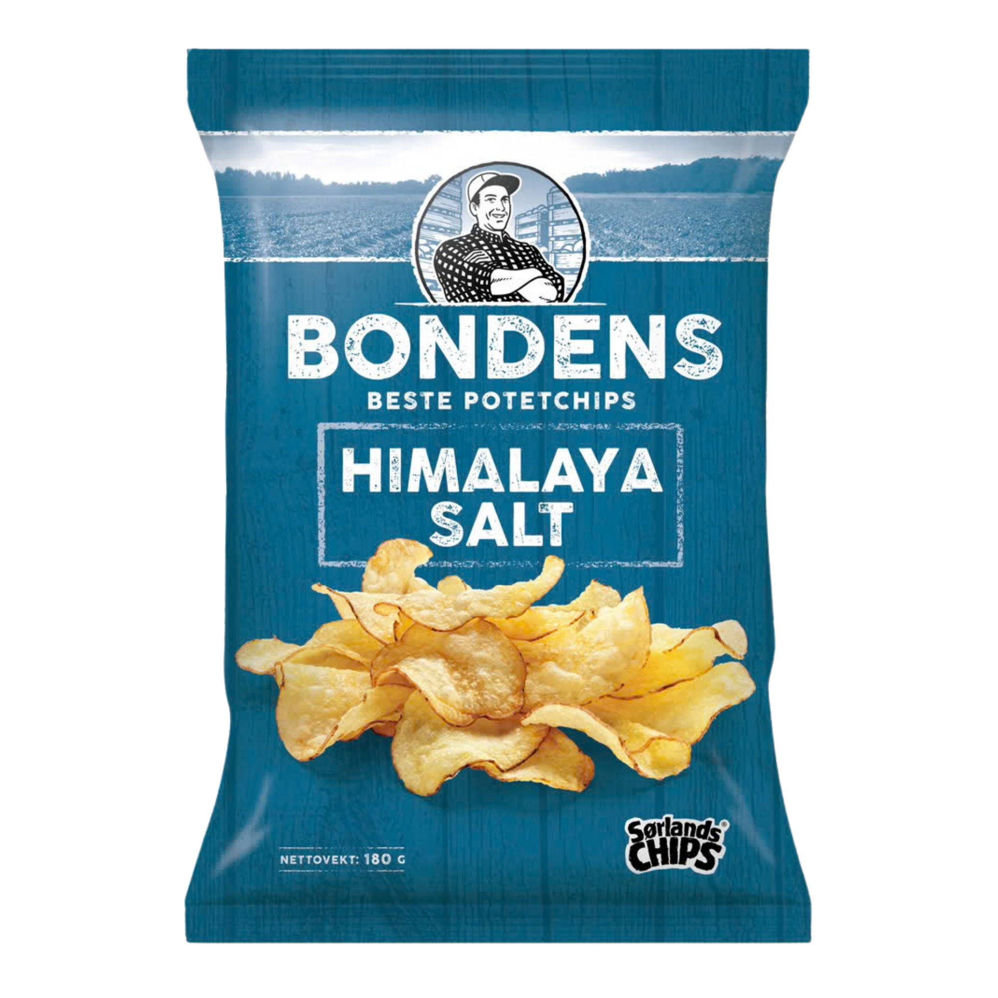 Sørlands Chips bondens mit Himalayasalz 180 g