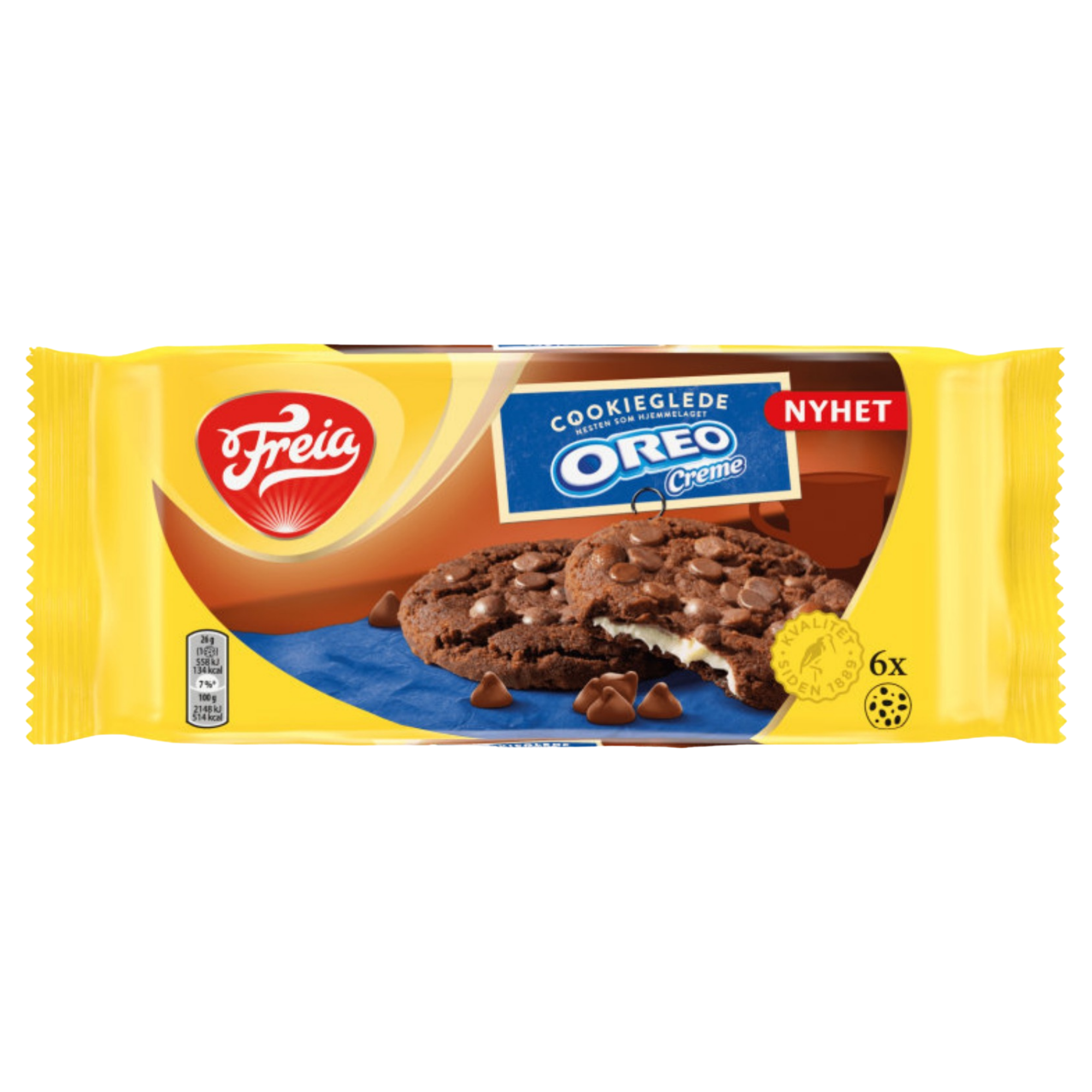 Cookieglede Oreo-Creme 156 g