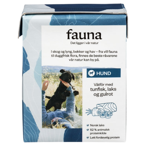 Fauna 狗濕食，含金槍魚與鮭魚 375 公克