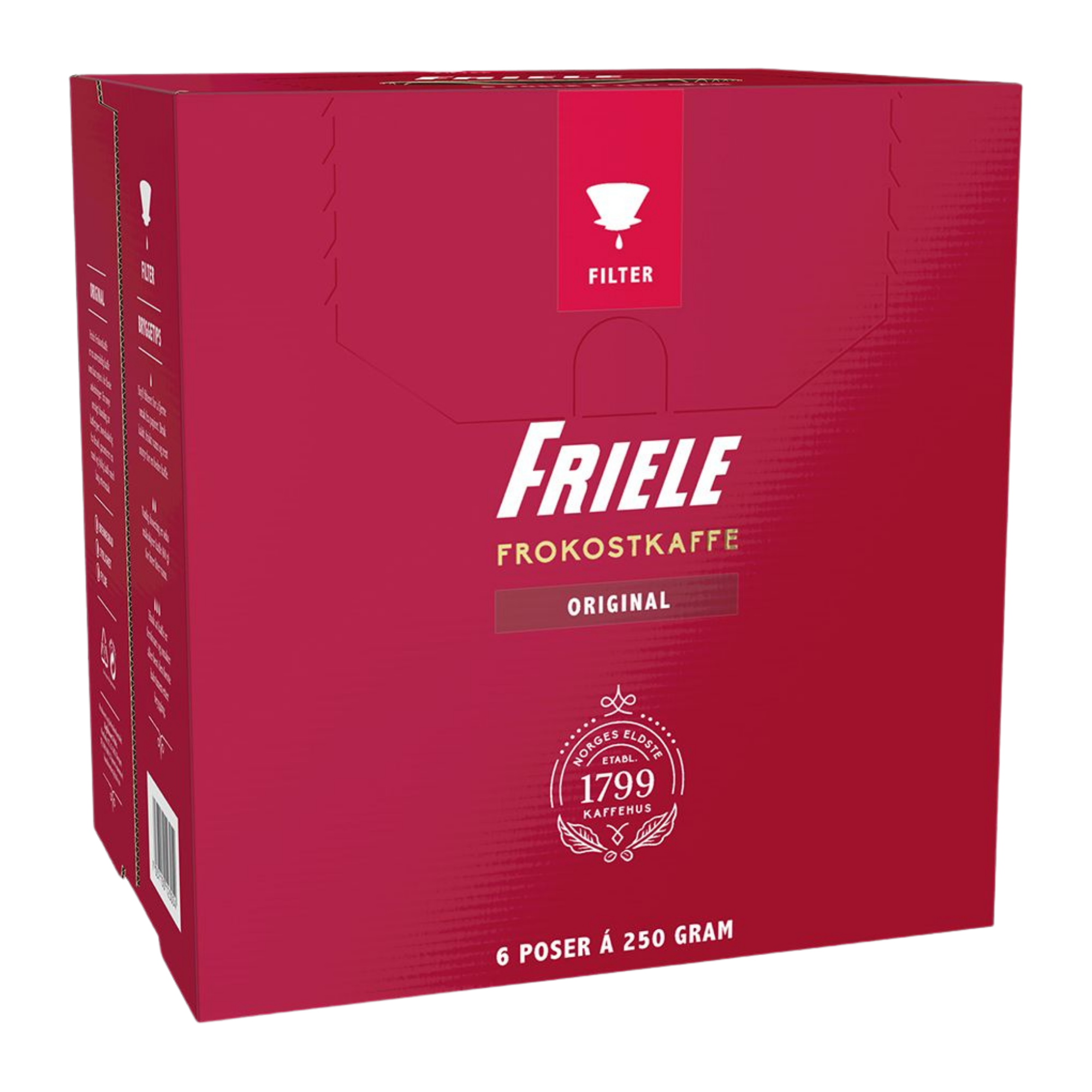 Friele Mittagskaffee 6 Packungen à 250 g