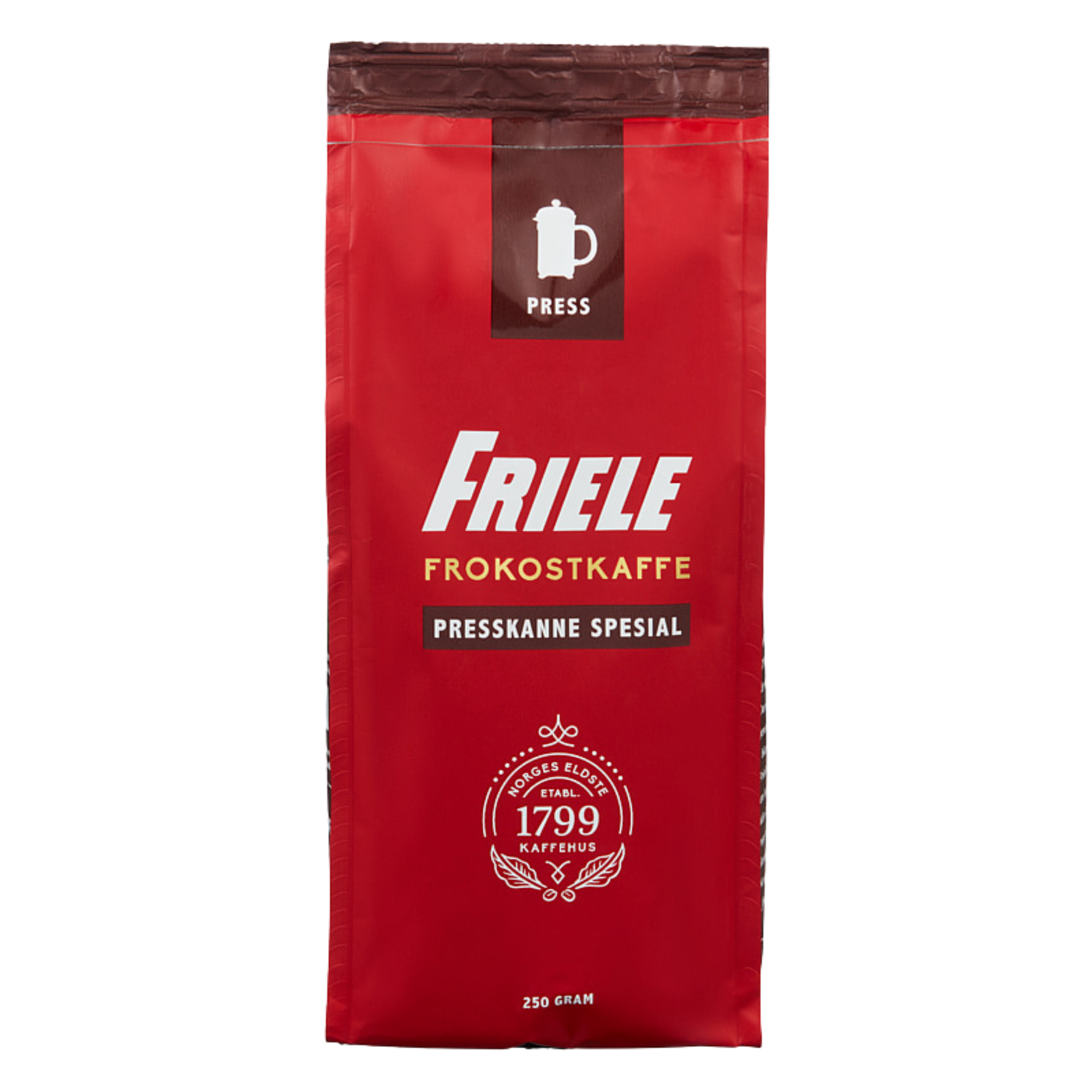 Friele Frühstückskaffeepresse Kanne Spezial 250 g