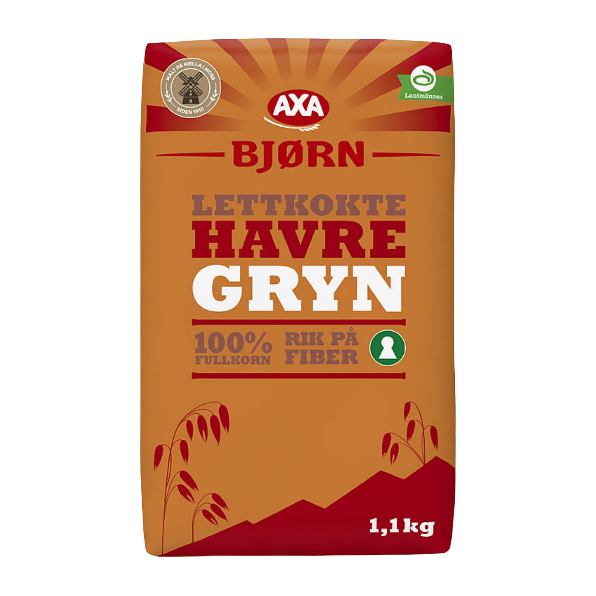 AXA Bjorn leicht gekochte Haferflocken 1,1 kg