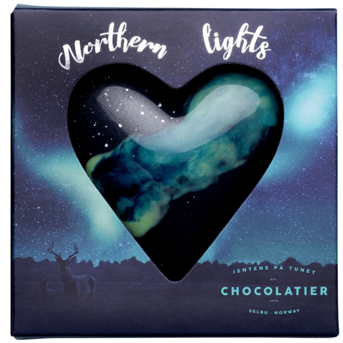 Corazón de chocolate con Hasselknas, 30 g