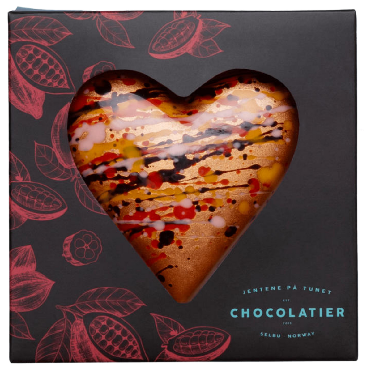 Schokoladenherz mit Haselnüssen 30 g