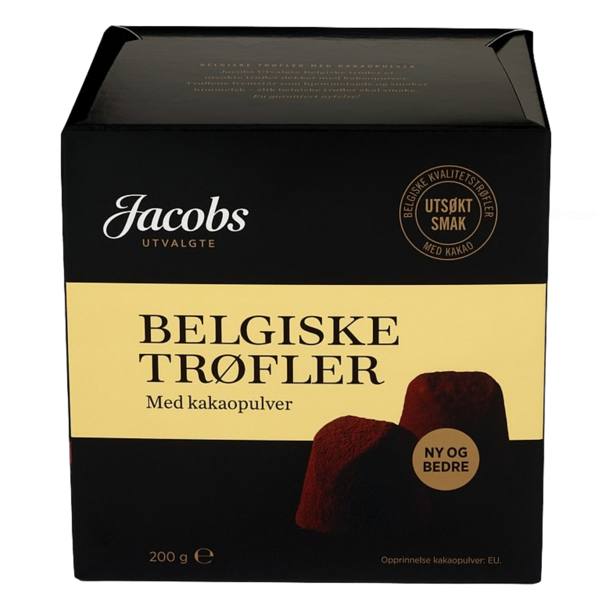Jacobs ausgewählte belgische Trüffel mit Kakaopulver 200 g