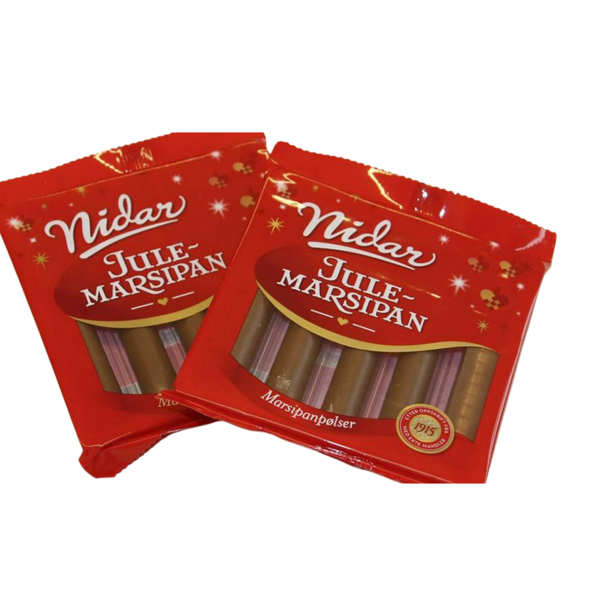 Nidar Weihnachts-Marzipan-Würstchen 5 Stück 110 g