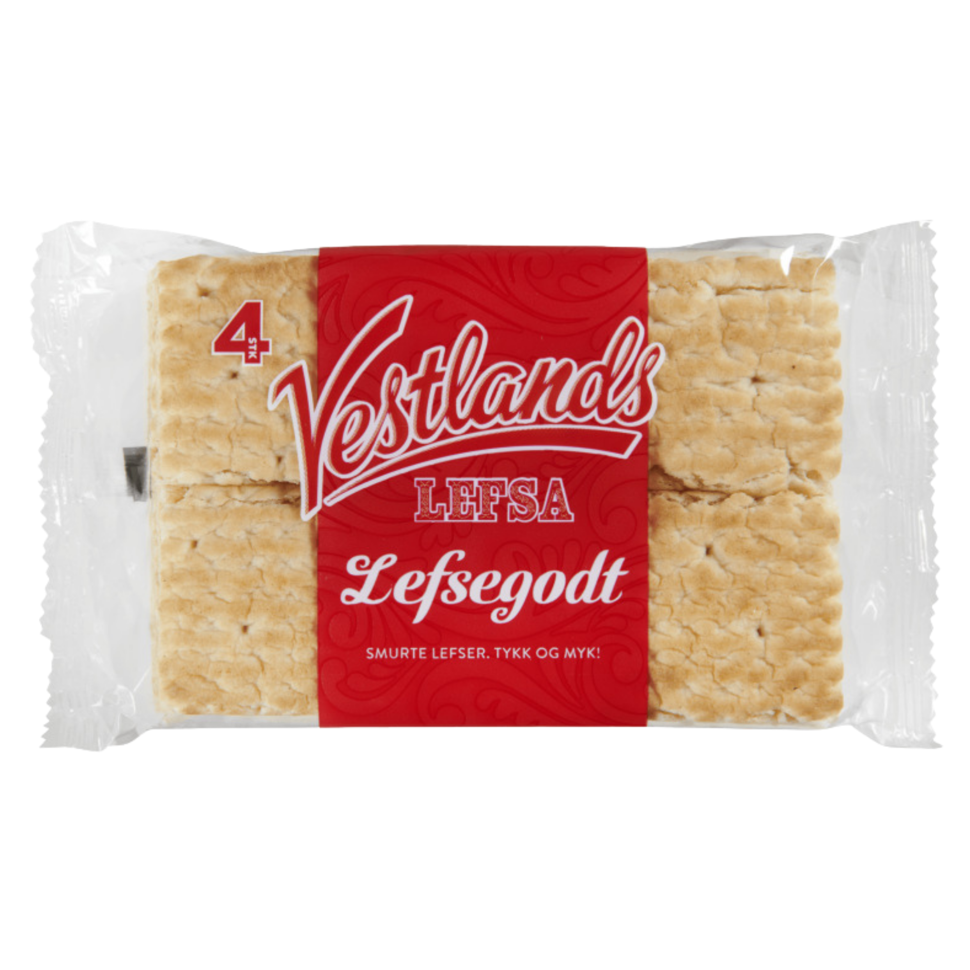 Vestlandslefsa mit Buttercreme 4 Stück 230 g