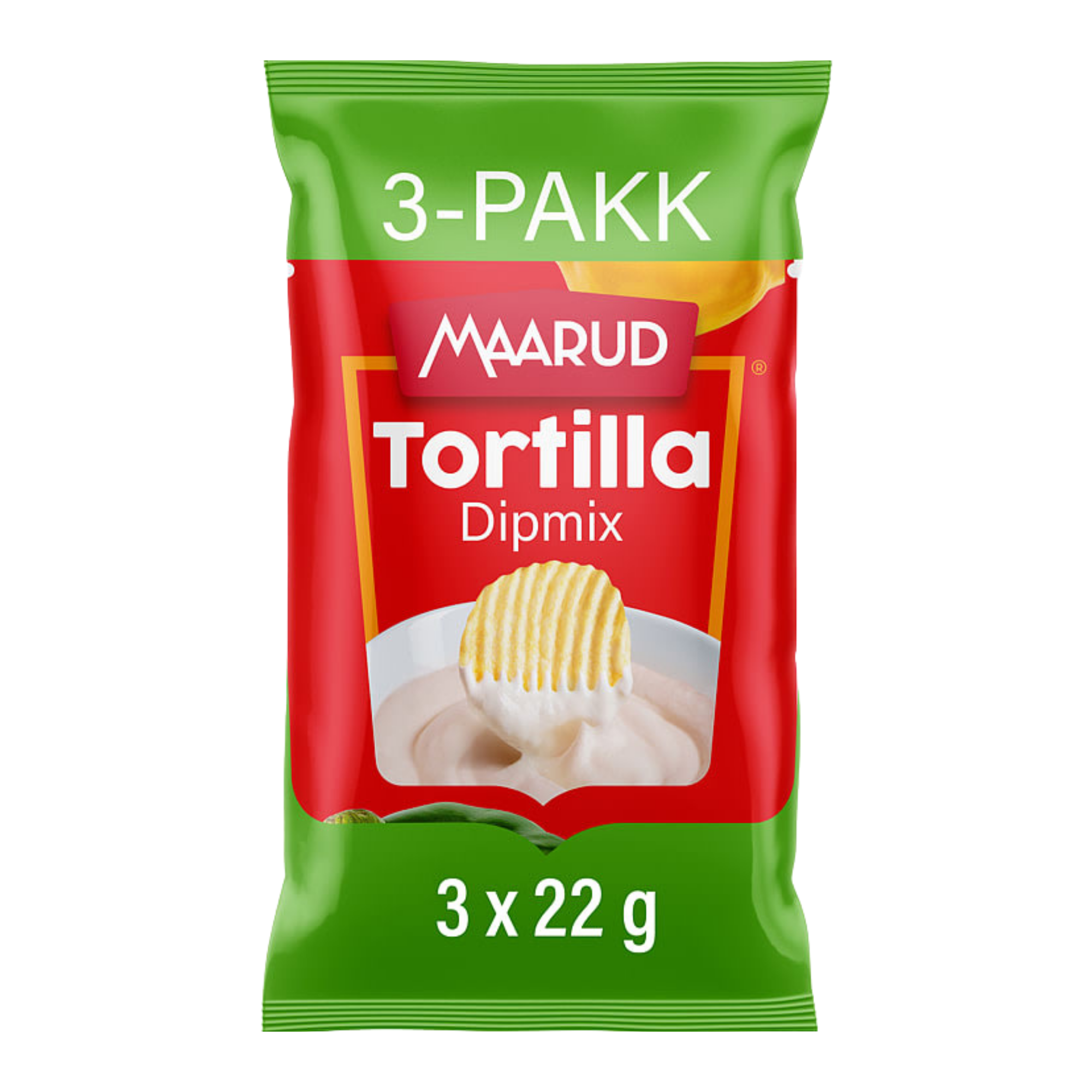 Maarud tortilla dip mix 3 pk 66 g