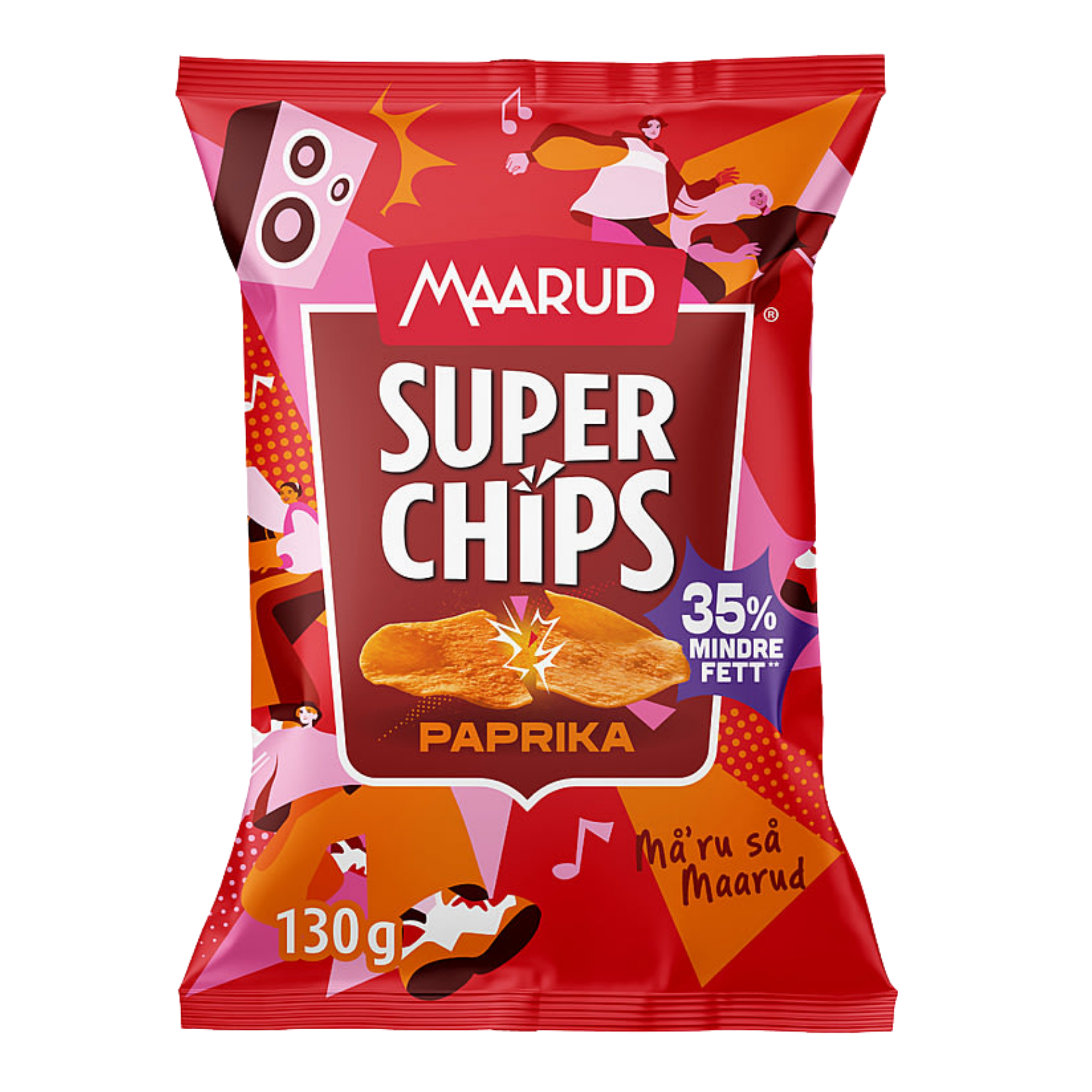 Maarud Super-Chips Paprika 130 g