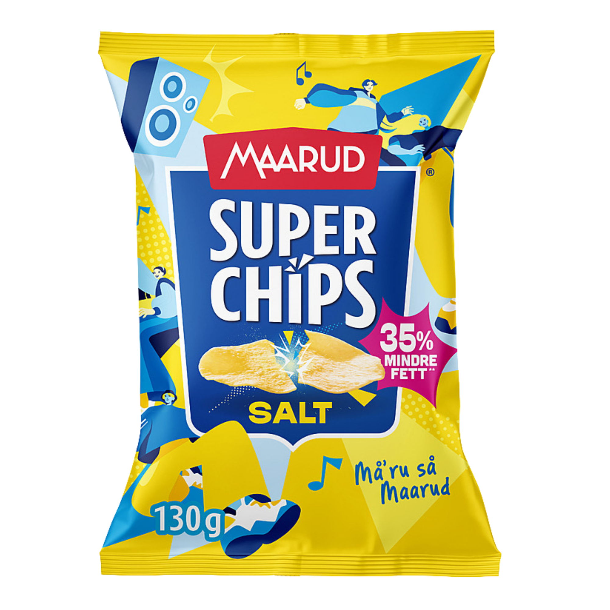 Maarud Super Chips Salz 130 g