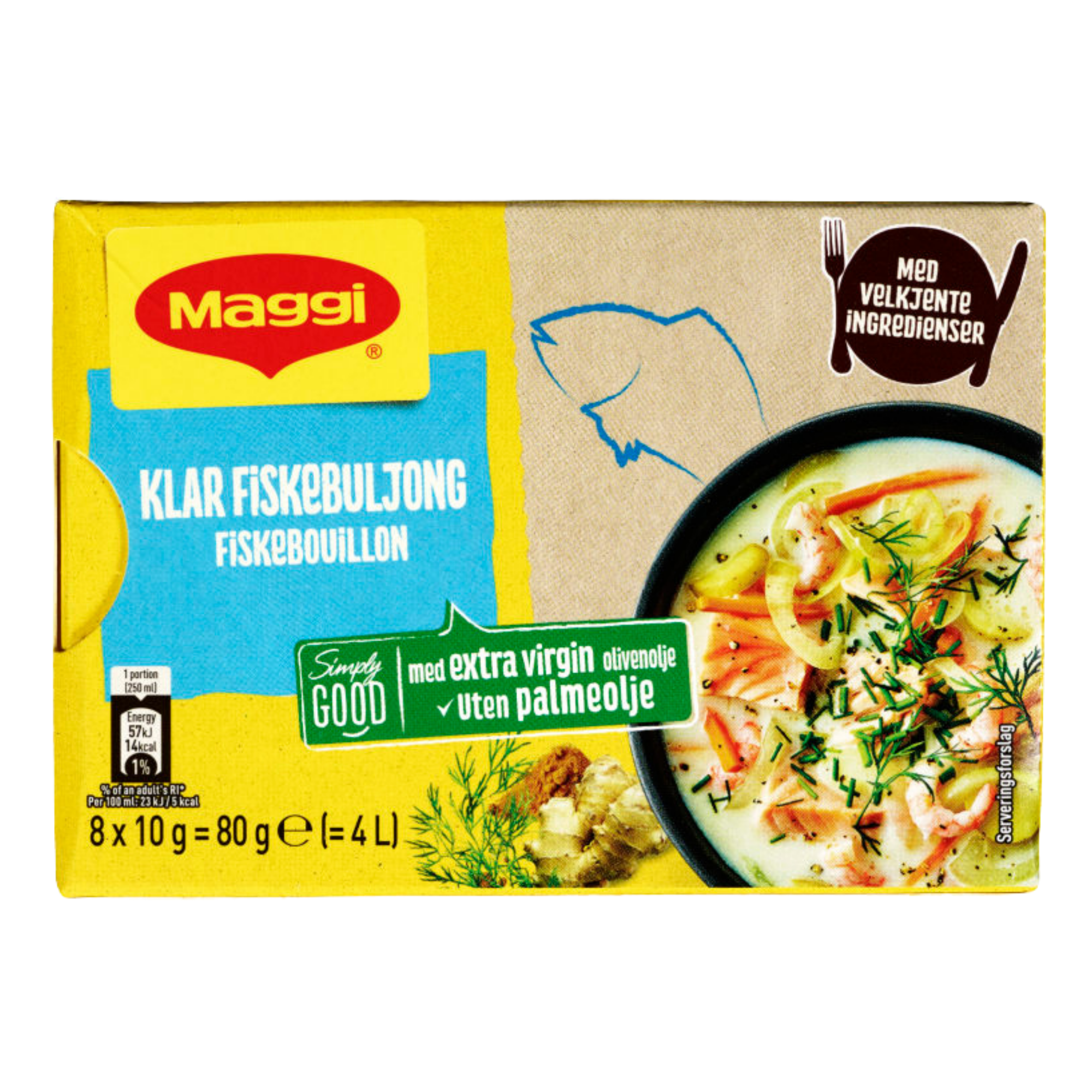 Maggi klare Fischbrühe 80 g