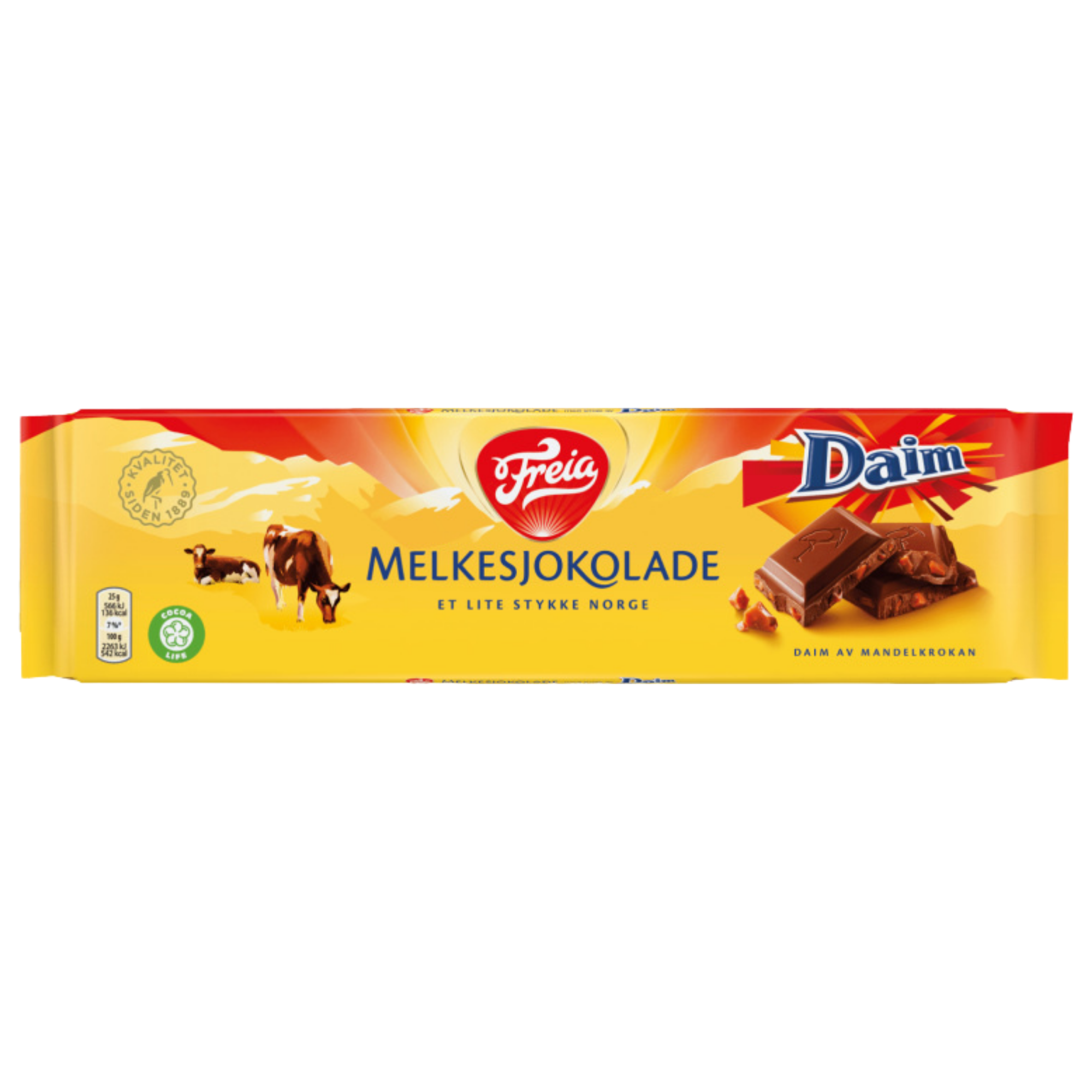 Vollmilchschokolade mit Daim 200 g