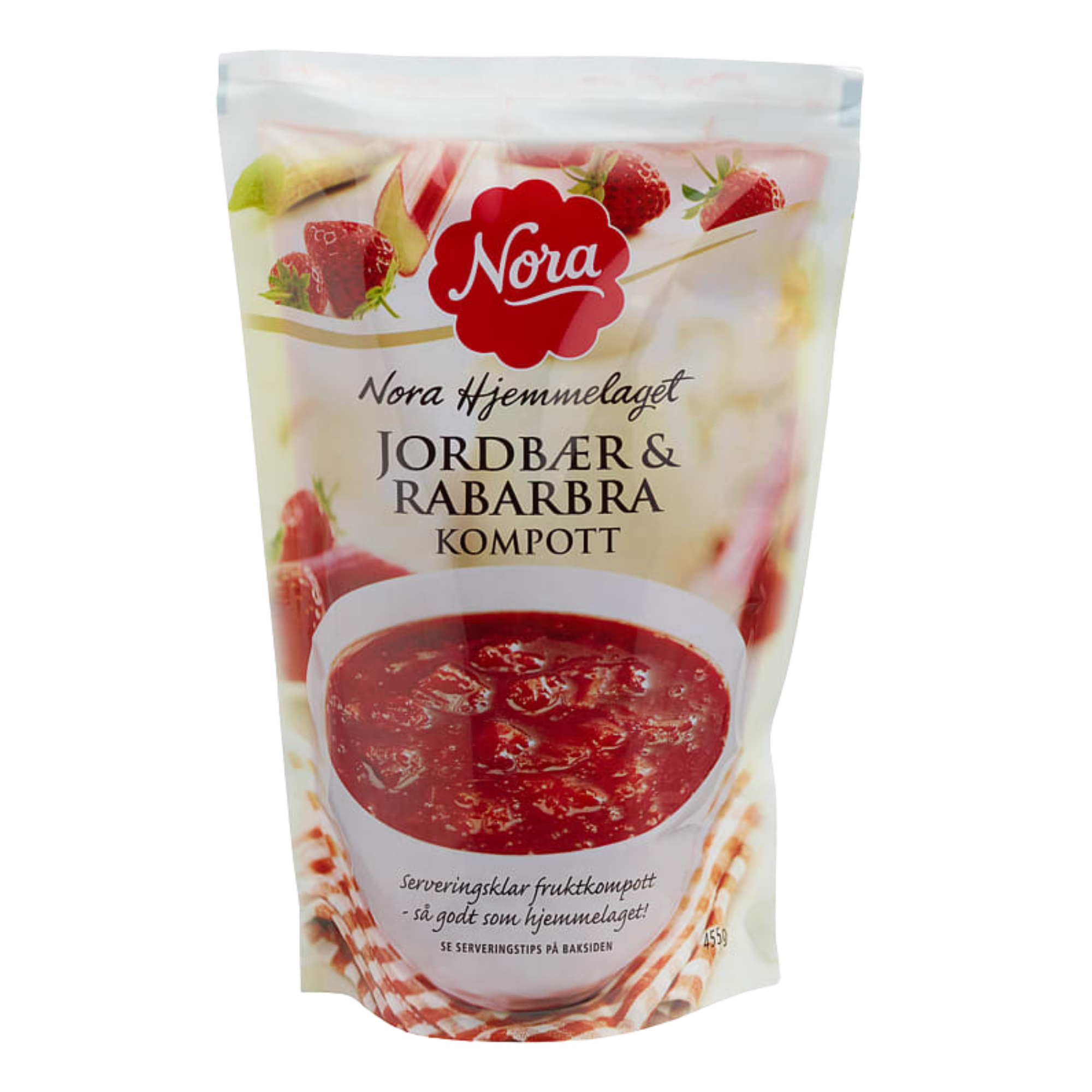 Nora Kompott aus Erdbeeren und Rhabarber 455 g