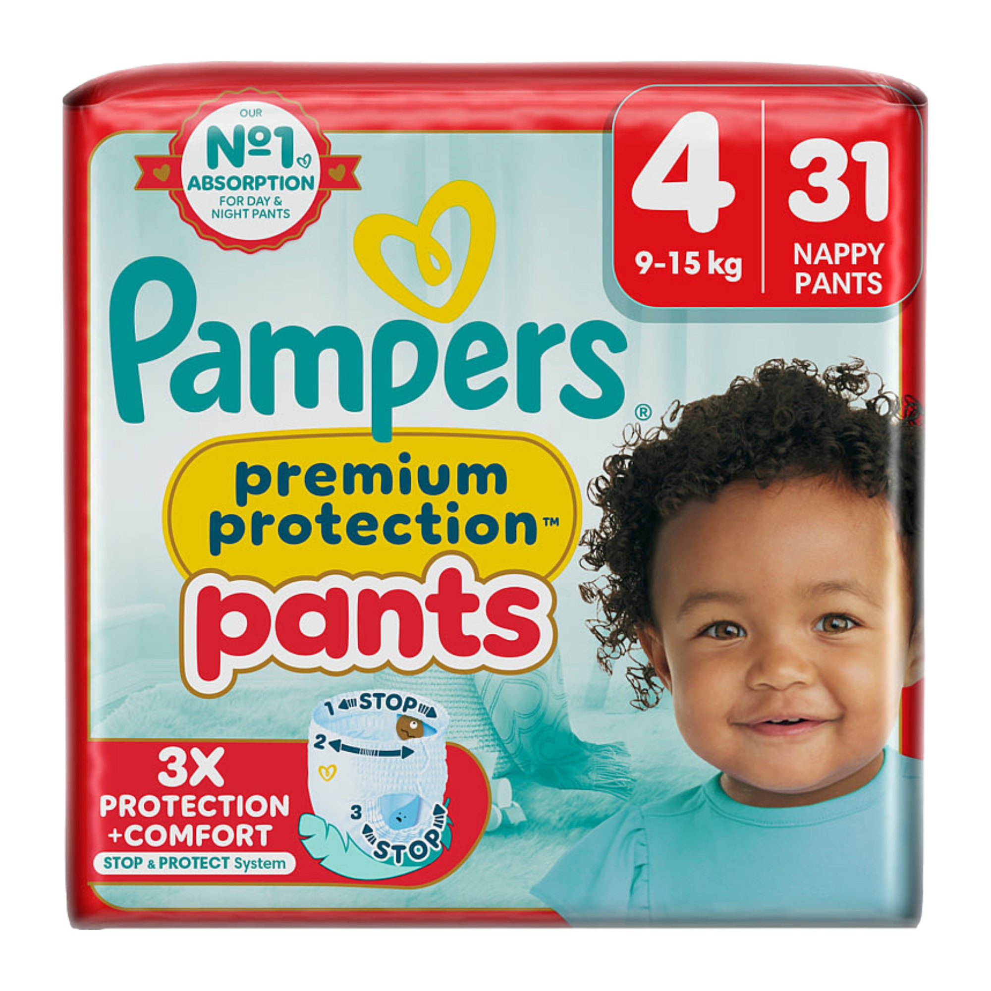 Pampers-Hosen Größe 4, 9-15 kg