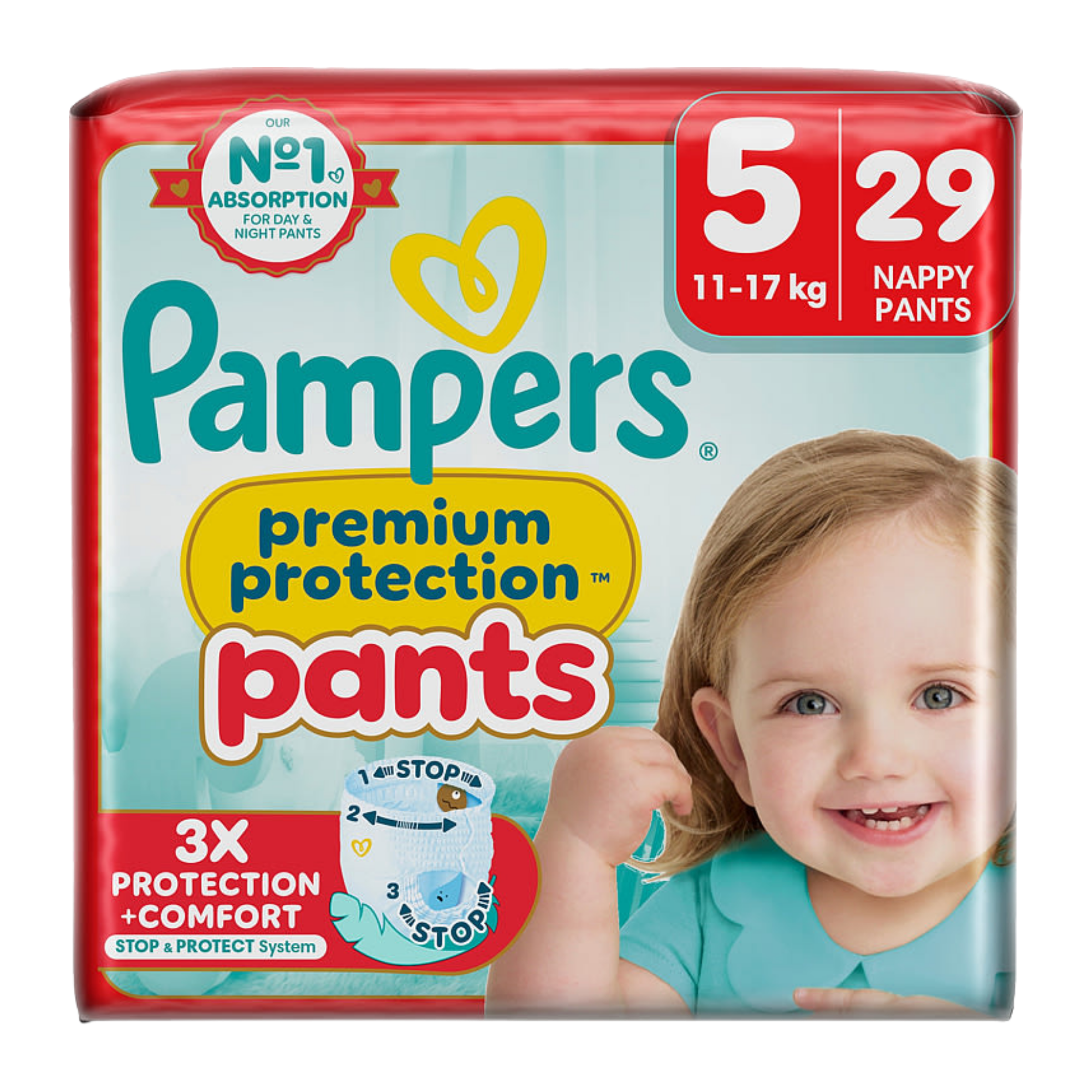 Pampers Hosen Größe 5, 11-17 kg