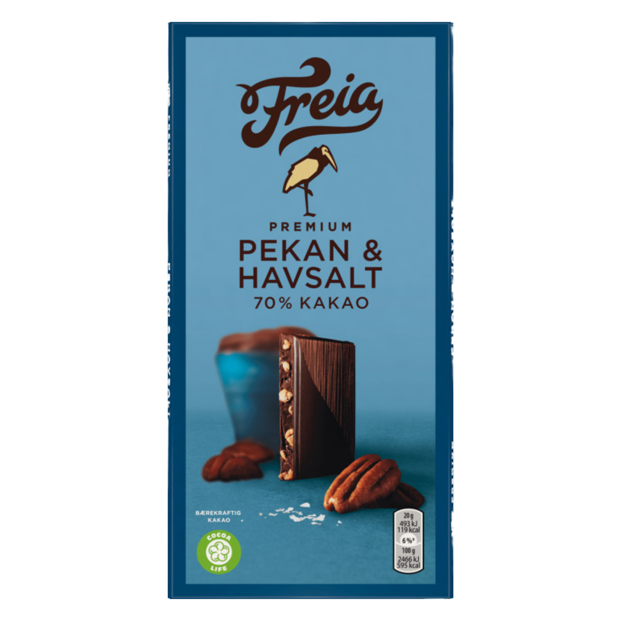 Freia Premium Pekannuss & Meersalz 100 g