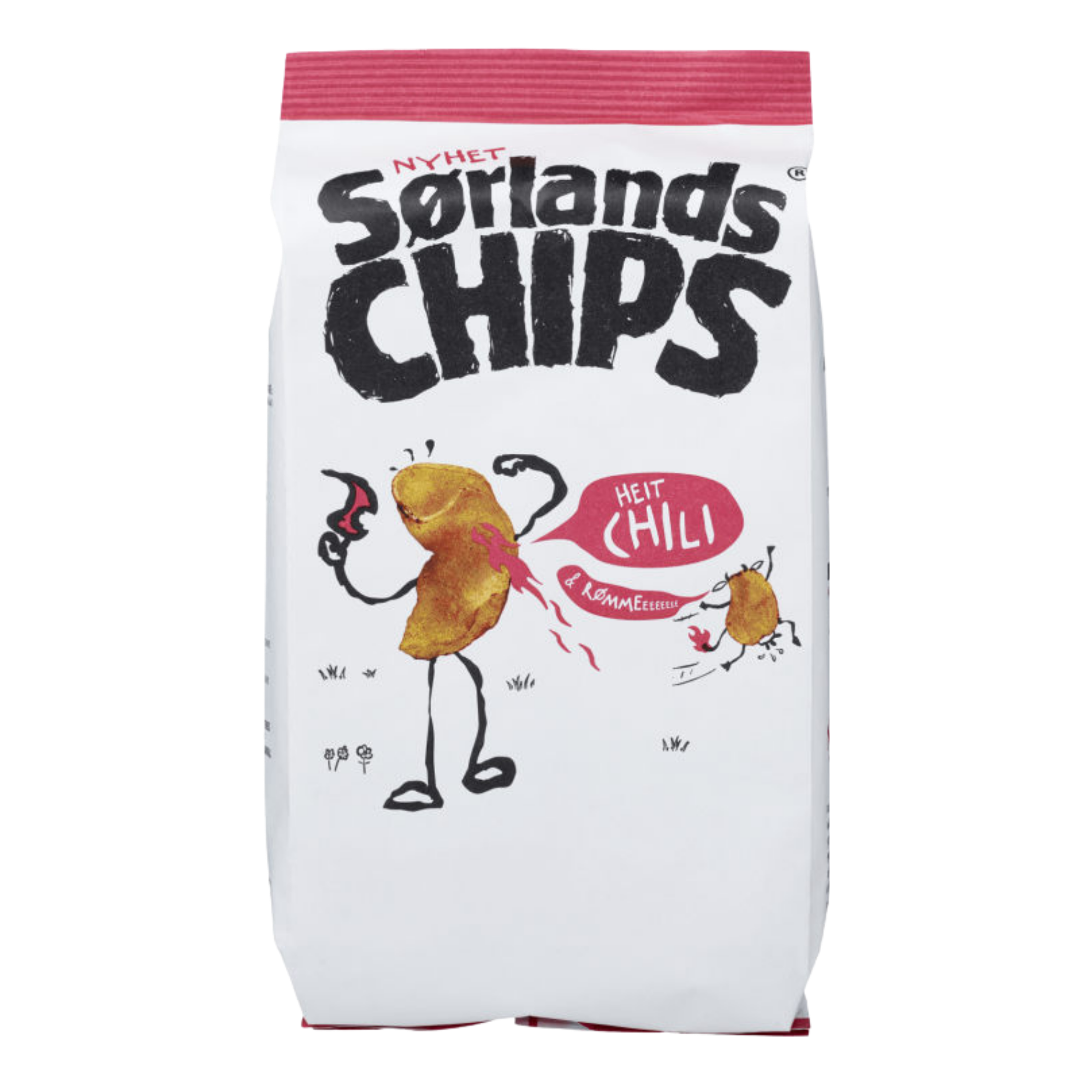 Sørlands Chips mit scharfem Chili und saurer Sahne 180 g