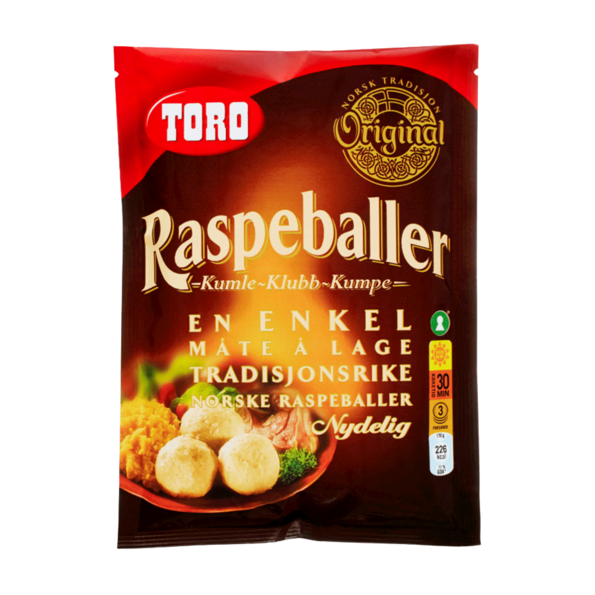 TORO Raspeballer Tasche 206 g
