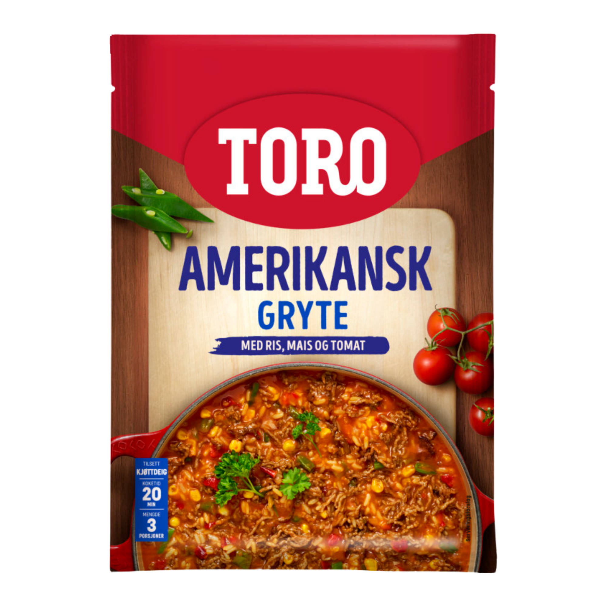 Toro Amerikanische Kasserolle