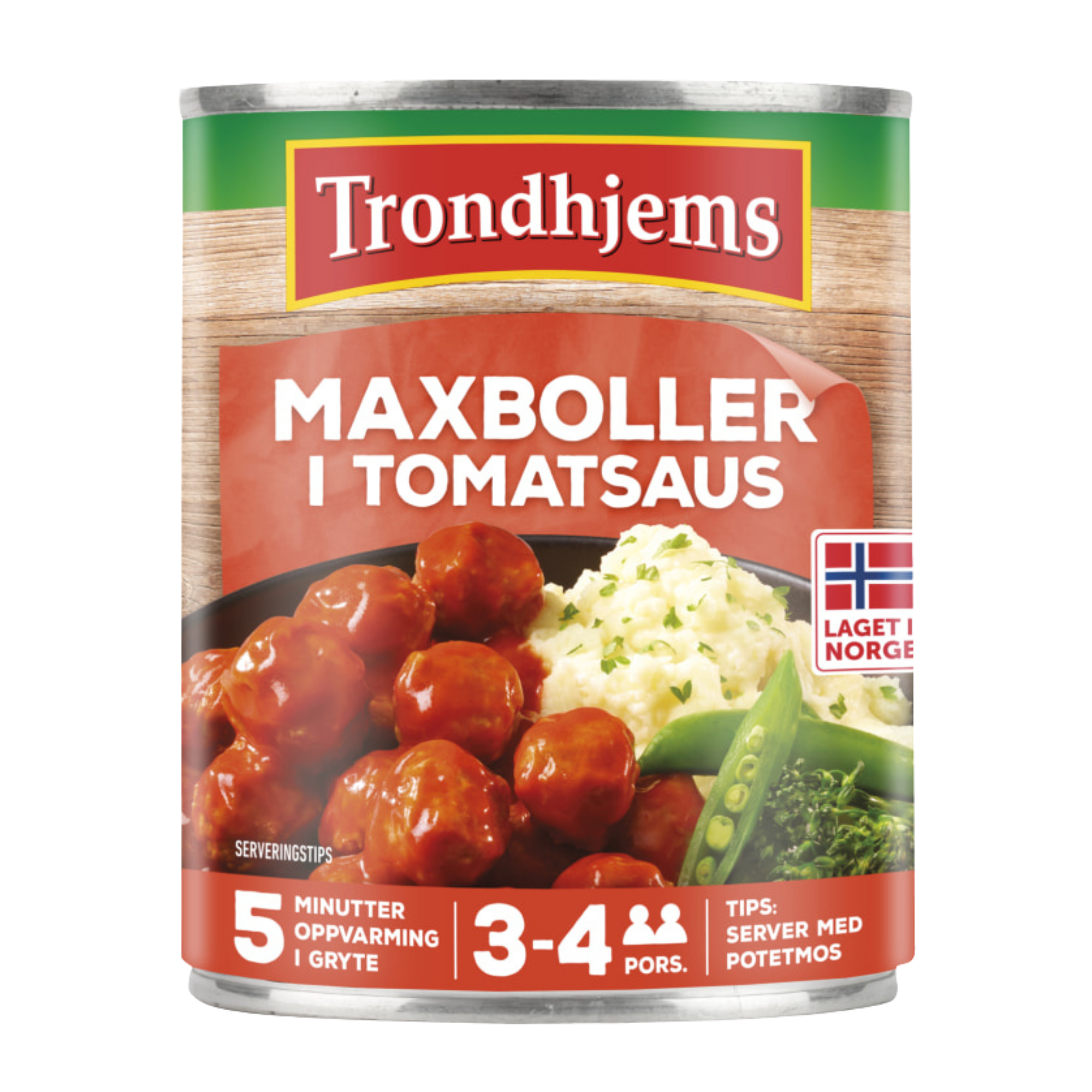 Trondhjems max Brötchen in Tomatensauce 825 g
