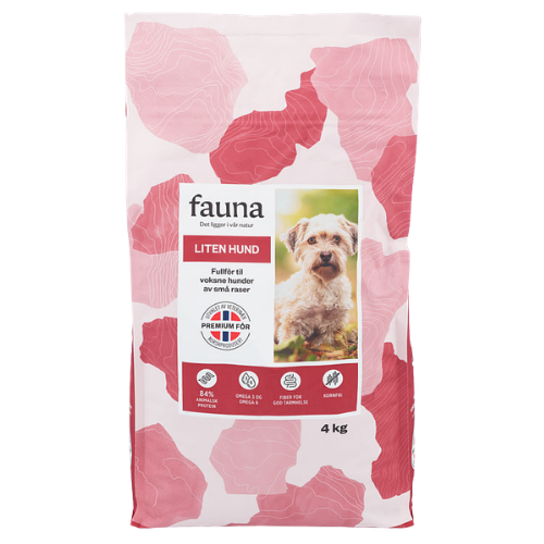 Fauna 小型犬全價飼料 4公斤