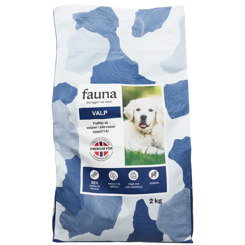 Fauna 幼犬全價飼料 2公斤