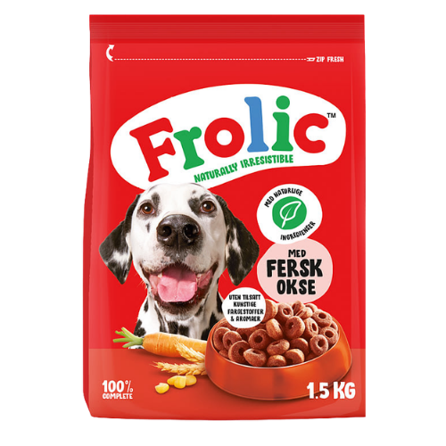 Frolic 含肉與新鮮蔬菜 1,5 千克