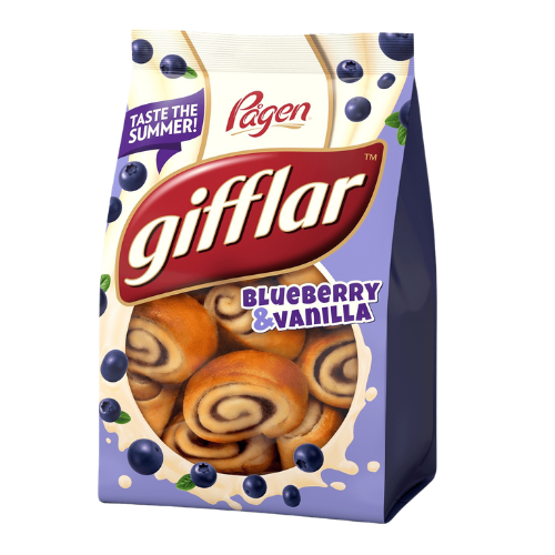 Pågen Gifflar Blåbær & Vanilje 260 g